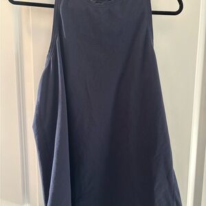 Navy Lululemon Open Back Tank